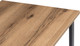 Миниатюра изображения товара Обеденный стол Notta Лота Лофт 120x74x75 (дуб делано темный/матовый черный)