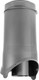 Миниатюра изображения товара Выход вентиляционный на крышу Krovent Pipe-VT IS 125/100 is./500 RAL 7024 (серый)