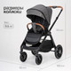 Миниатюра изображения товара Детская универсальная коляска Tomix Prime 2 в 1 D1/2 (Grey)