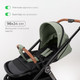 Миниатюра изображения товара Детская универсальная коляска Tomix Prime 2 в 1 D1/2 (Olive)