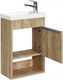 Миниатюра изображения товара Тумба под умывальник Акватон Хоуп 40 / 1A287101HP6C0 (орех)