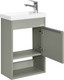 Миниатюра изображения товара Тумба под умывальник Акватон Хоуп 40 / 1A287101HP9D0 (хаки)