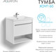 Миниатюра изображения товара Тумба под умывальник Акватон Хоуп 60 / 1A287201HP2B0 (белый матовый)