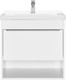 Миниатюра изображения товара Тумба под умывальник Акватон Хоуп 60 / 1A287201HP2B0 (белый матовый)