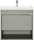 Миниатюра изображения товара Тумба под умывальник Акватон Хоуп 60 / 1A287201HP9D0 (хаки)