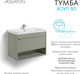 Миниатюра изображения товара Тумба под умывальник Акватон Хоуп 80 / 1A287301HP9D0 (хаки)