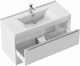 Миниатюра изображения товара Тумба под умывальник Акватон Хоуп 100 / 1A287401HP2B0 (белый матовый)