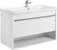 Миниатюра изображения товара Тумба под умывальник Акватон Хоуп 100 / 1A287401HP2B0 (белый матовый)