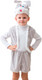 Миниатюра изображения товара Костюм карнавальный Бока Зайчик серый / 4615084 (р.104-116)