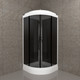 Миниатюра изображения товара Душевая кабина Triton Грэй-Блэк А 90х90