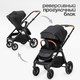 Миниатюра изображения товара Детская универсальная коляска Tomix Prime 2 в 1 D1/2 (Black)