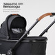 Миниатюра изображения товара Детская универсальная коляска Tomix Prime 2 в 1 D1/2 (Black)