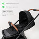 Миниатюра изображения товара Детская универсальная коляска Tomix Prime 2 в 1 D1/2 (Black)