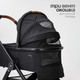Миниатюра изображения товара Детская универсальная коляска Tomix Prime 2 в 1 D1/2 (Black)