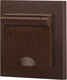 Миниатюра изображения товара Розетка INTRO Accent 6-203-10 / Б0063454 (венге)