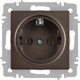 Миниатюра изображения товара Розетка INTRO Accent 6-202-08 / Б0063699 (бронза)