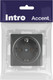 Миниатюра изображения товара Розетка INTRO Accent 6-202-07 / Б0063697 (графит)