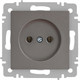 Миниатюра изображения товара Розетка INTRO Accent 6-201-09 / Б0063673 (титан)