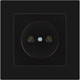 Миниатюра изображения товара Розетка INTRO Accent 6-201-05 / Б0063665 (антрацит)