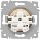 Миниатюра изображения товара Розетка INTRO Accent 6-201-03 / Б0063661 (алюминий)