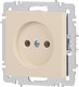 Миниатюра изображения товара Розетка INTRO Accent 6-201-02 / Б0063659 (слоновая кость)