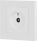 Миниатюра изображения товара Розетка INTRO Accent 6-301-01М / Б0063603 (белый матовый)