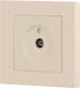 Миниатюра изображения товара Розетка INTRO Accent 6-301-02 / Б0063605 (слоновая кость)
