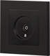 Миниатюра изображения товара Розетка INTRO Accent 6-301-05 / Б0063611 (антрацит)