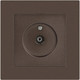 Миниатюра изображения товара Розетка INTRO Accent 6-301-08 / Б0063616 (бронза)