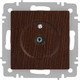 Миниатюра изображения товара Розетка INTRO Accent 6-301-10 / Б0063620 (венге)