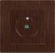 Миниатюра изображения товара Розетка INTRO Accent 6-301-10 / Б0063620 (венге)