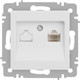 Миниатюра изображения товара Розетка INTRO Accent 6-303-01М / Б0063625 (белый матовый)