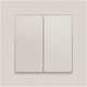 Миниатюра изображения товара Выключатель INTRO Accent 6-104-06 / Б0063491 (перламутр)