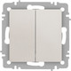 Миниатюра изображения товара Выключатель INTRO Accent 6-104-06 / Б0063491 (перламутр)