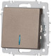 Миниатюра изображения товара Выключатель INTRO Accent 6-102-08 / Б0063463 (бронза)