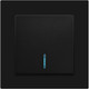 Миниатюра изображения товара Выключатель INTRO Accent 6-102-05 / Б0063431 (антрацит)