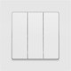 Миниатюра изображения товара Выключатель INTRO Accent 6-106-01М / Б0063532 (белый матовый)