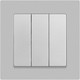 Миниатюра изображения товара Выключатель INTRO Accent 6-106-03 / Б0063536 (алюминий)