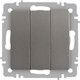 Миниатюра изображения товара Выключатель INTRO Accent 6-106-09 / Б0063549 (титан)