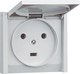 Миниатюра изображения товара Розетка Legrand Plexo 55703 (серый)