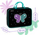 Миниатюра изображения товара Папка-портфель Berlingo Shining Butterfly / BR-FB-0401