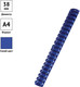 Миниатюра изображения товара Пружины для переплета OfficeSpace PC8848 (50шт, синий)