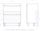 Миниатюра изображения товара Тумба под умывальник Vigo Grani 700-0-2 / 202 (напольная)