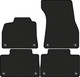Миниатюра изображения товара Комплект ковриков для авто Alicosta 1745_1 для Audi E-Tron I SUV 2019-н.в (EVA соты, черный)