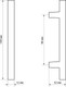 Миниатюра изображения товара Ручка для мебели StahlBuro A8925-96 (2шт, хром)
