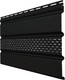 Миниатюра изображения товара Софит для крыши Grand Line Premium Acryl частично перфорированный 3.0 (черный)
