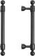 Миниатюра изображения товара Ручка для мебели StahlBuro AP2306-96 (2шт, матовый черный)