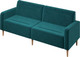 Миниатюра изображения товара Диван Monofix Фоксет 202см (велюр/изумрудный №20)
