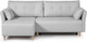 Миниатюра изображения товара Диван угловой Mio Tesoro Руан 547 (светло-серый 1585)