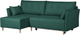 Миниатюра изображения товара Диван угловой Mio Tesoro Руан 547 (зеленый 1586)